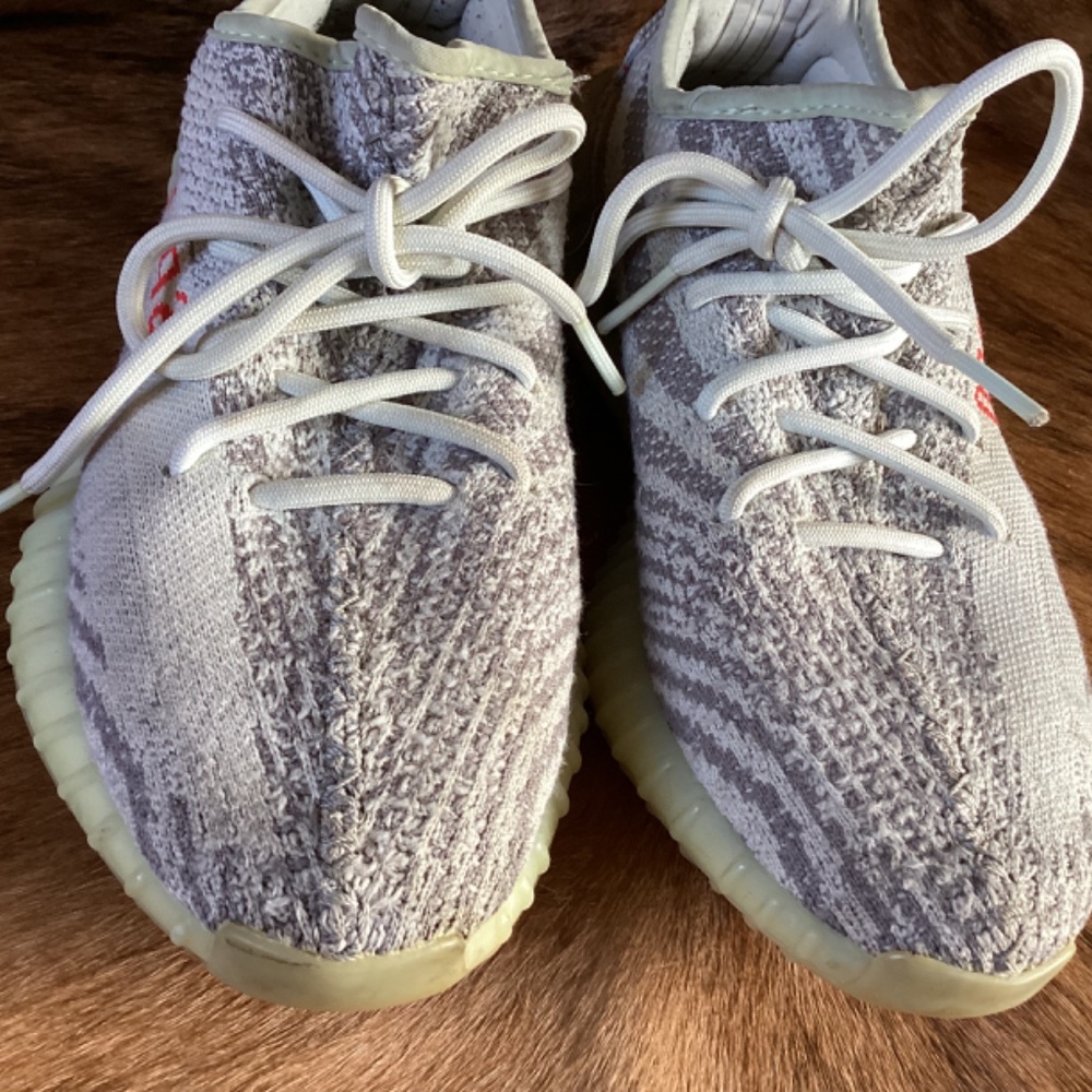 Adidas Yeezy Boost 350 V2 Blue Tint Shoes (Box Included) - Picture 6 of 8